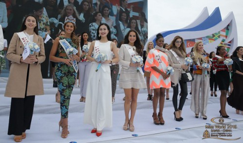 Nguoi dep Miss World 2015 tung bung tai dao Pingtan-Hinh-11
